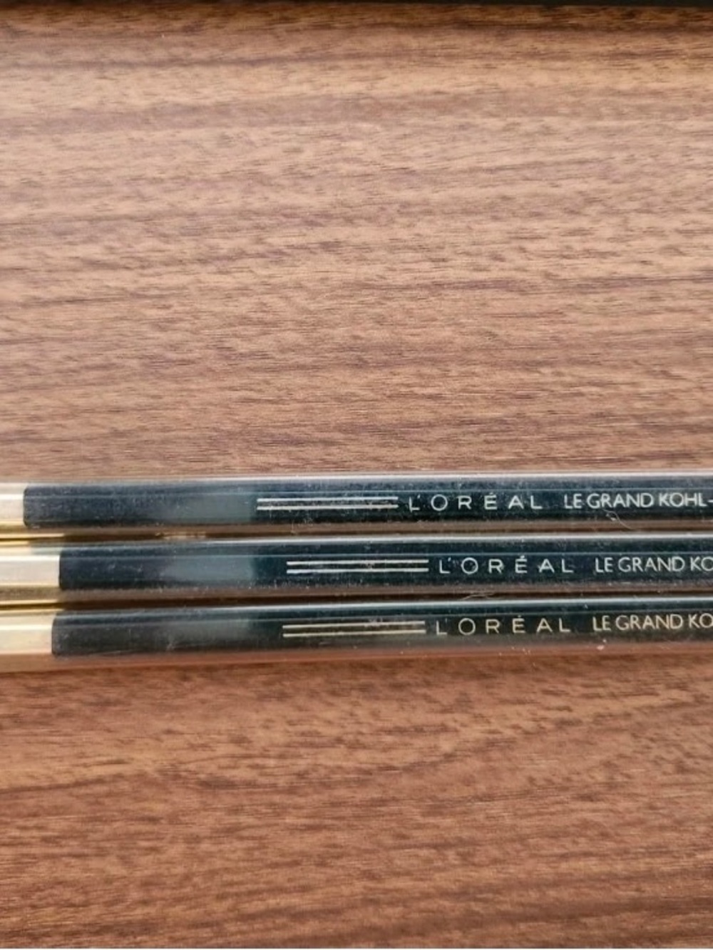 nib (3) L'OREAL Le Grand Kohl Eye Pencil Eye Liner- NIGHT BLEU rare! - Picture 3 of 3